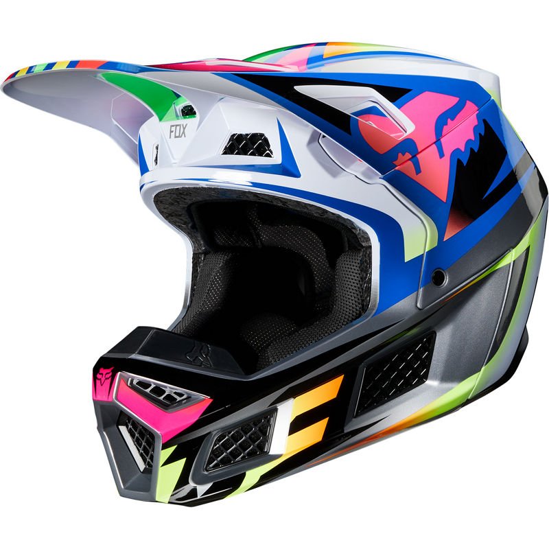 фото Велошлем fox v3 idol helmet, multi, 2020 (размер: l 59-60cm ) fox racing