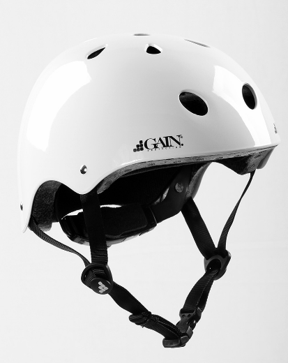 фото Велошлем gain the sleeper helmet, белый (размер: xs/s/m (48-56 см) )