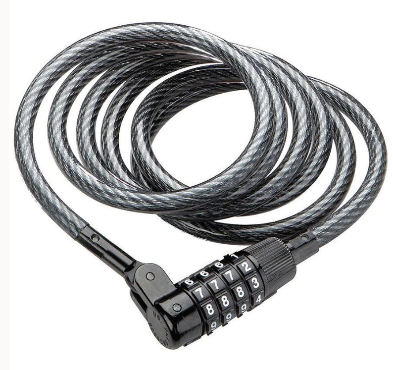 фото Велосипедный замок kryptonite kryptoflex 815 combo тросовый, кодовый, серый