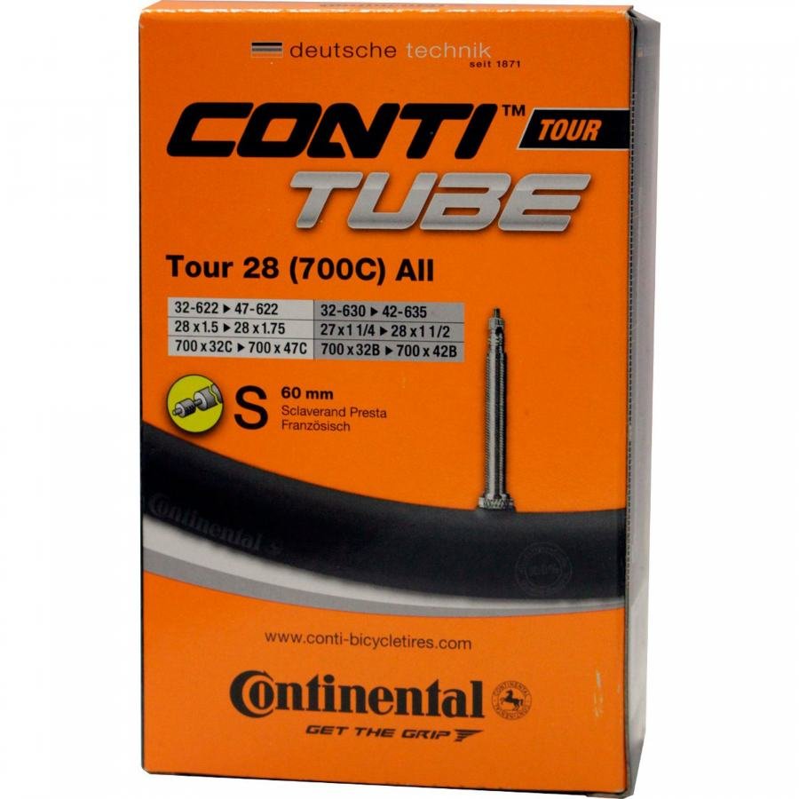 Камера велосипедная Continental Tour 28", 32-622 / 47-622, S60, спортниппель, 0182041
Камера велосипедная Continental Tour 28", 32-622 / 47-622, S60, спортниппель, 0182041