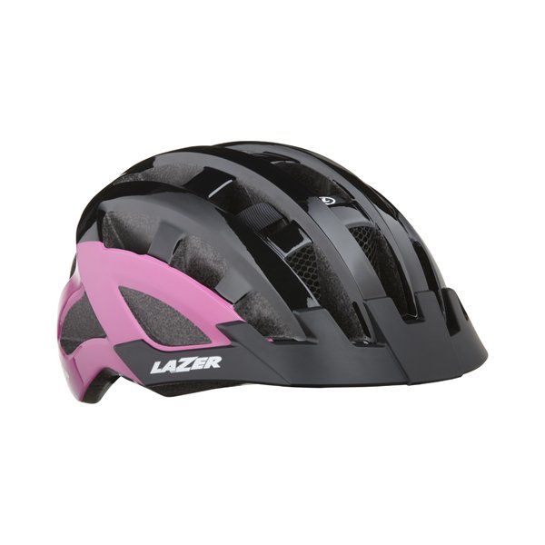 фото Велошлем lazer petit dlx, черно-розовый, 2020 (размер: u (50-57 см))