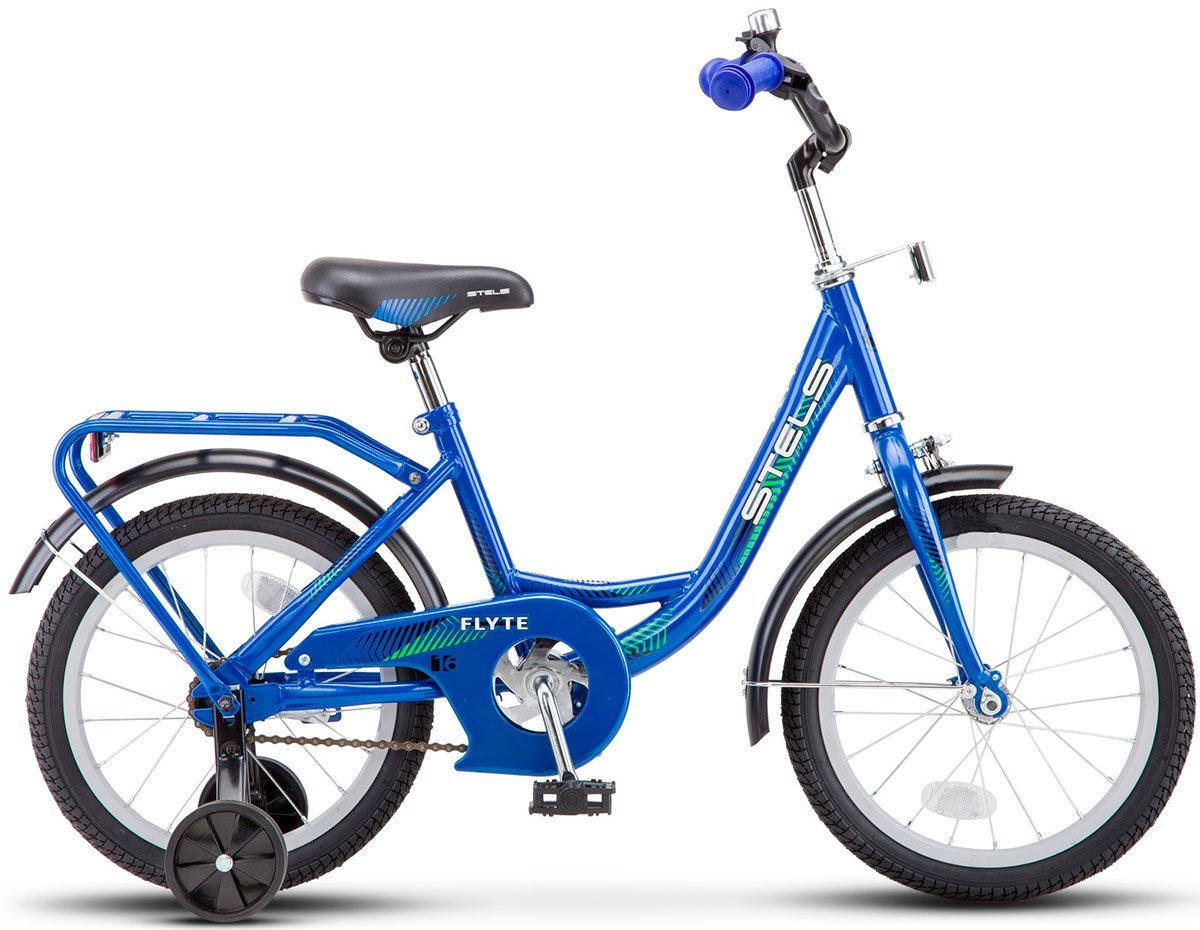 фото Детский велосипед stels flyte z011 14" 2018 (рама: 9,5 (рост: 90-110см), цвет: синий)