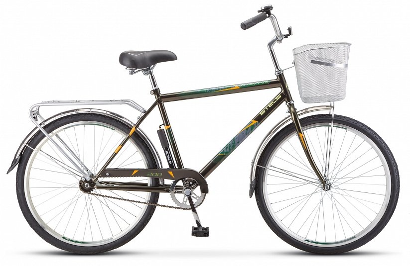 Городской велосипед Stels Navigator 200 Gent 26" Z010 2019 (Рама: 19" (Рост: 172-180 см), Цвет: Черный)
Городской велосипед Stels Navigator 200 Gent 26" Z010 2019 (Рама: 19" (Рост: 172-180 см), Цвет: Черный)
