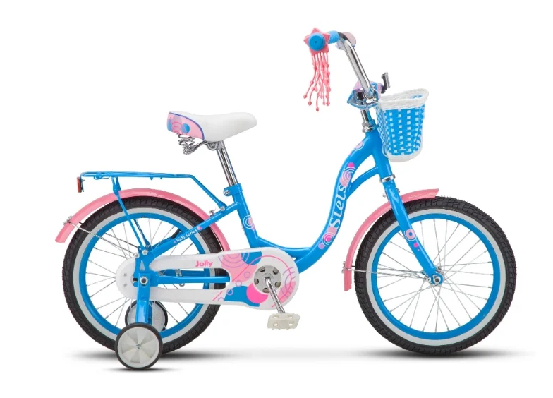 фото Детский велосипед stels jolly v010 16" (рама: 9,5" (рост: 100-120см), цвет: мятный )
