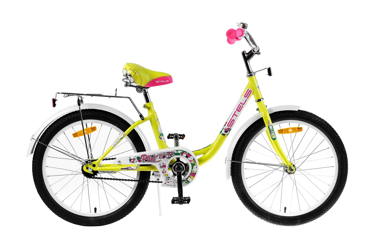 фото Детский велосипед stels pilot 200 lady z010 20" 2019 (рама: 12" (рост: >110см), цвет: розовый )