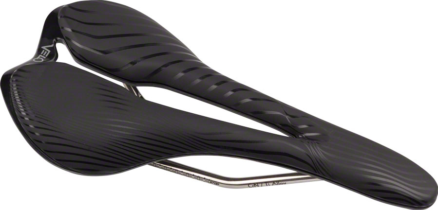 фото Седло велосипедное velo "velo angel" competition, 273х143мм база: карбон, рельсы: crn/ti, наполнитель: airform, vl-1776