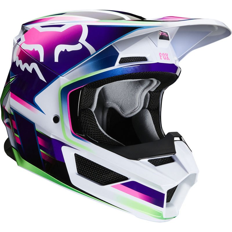 Велошлем подростковый Fox V1 Gama Youth Helmet Multi 2020 (Размер: YS 47-48cm, Разноцветный
Велошлем подростковый Fox V1 Gama Youth Helmet Multi 2020 (Размер: YS 47-48cm, Разноцветный