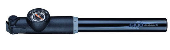 фото Насос велосипедный giyo gp-861e, компактный, со встроенным шлангом и манометром, черный, gp-861e