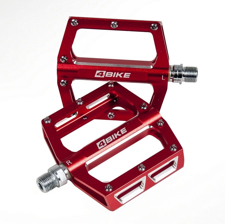 Педали велосипедные 4BIKE K303, материал CNC алюминий, размер платформы 123х98х18 мм, красный, ARV-K303RED
Педали велосипедные 4BIKE K303, материал CNC алюминий, размер платформы 123х98х18 мм, красный, ARV-K303RED