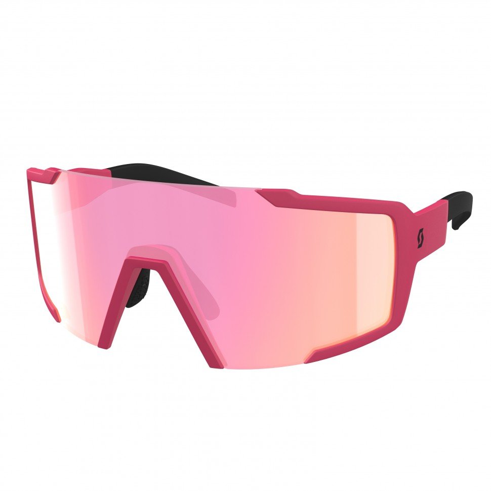 фото Очки велосипедные scott shield pink matt pink chrome, 275380-6534276