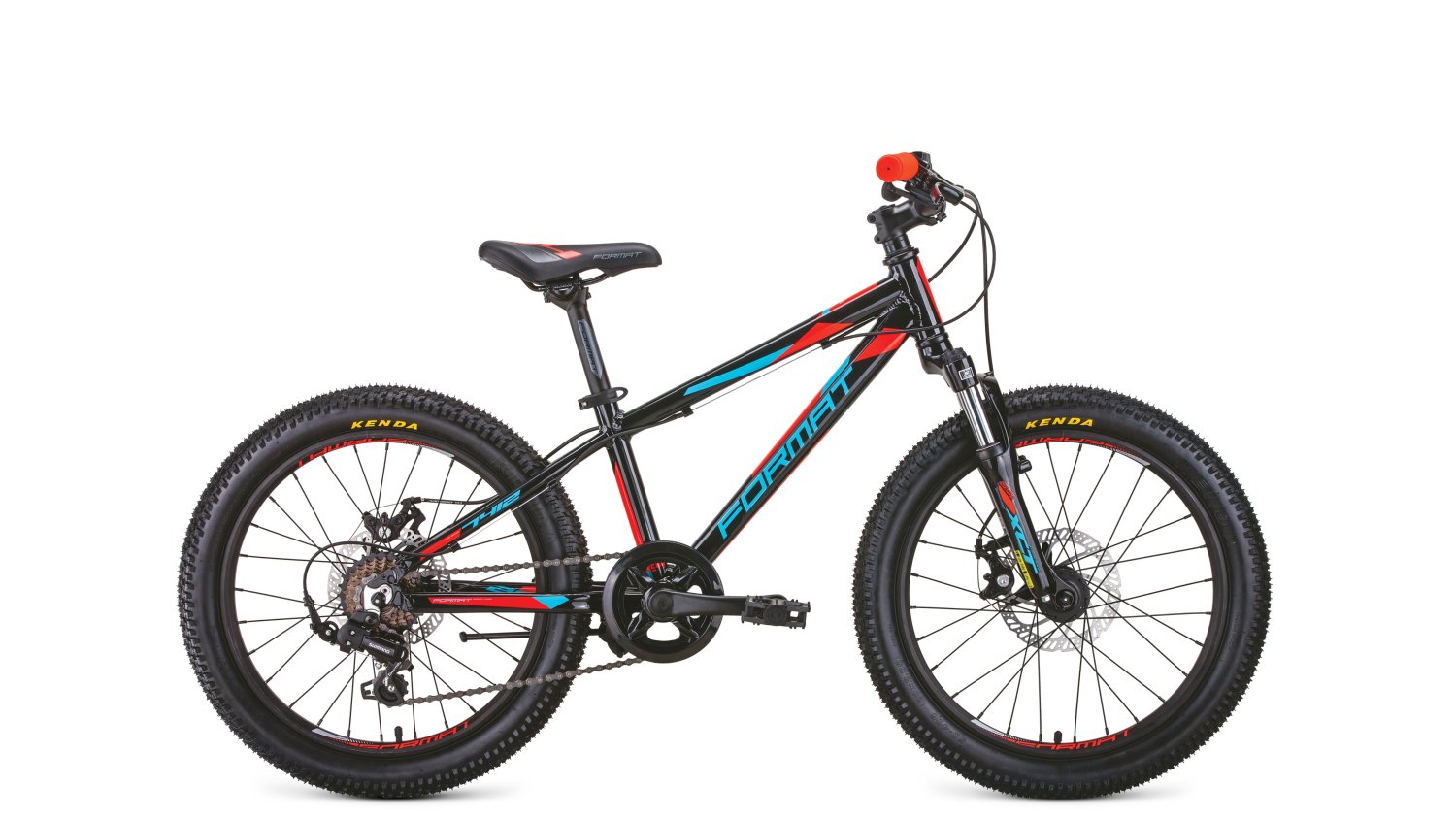 фото Детский велосипед format 7412 20" 2020 (рама: os (рост: 112-136см), цвет: черный)
