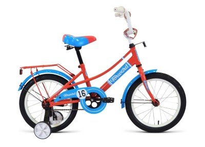 фото Детский велосипед forward azure 18" 2020 (рост: 105-130 см, цвет: зеленый/голубой)