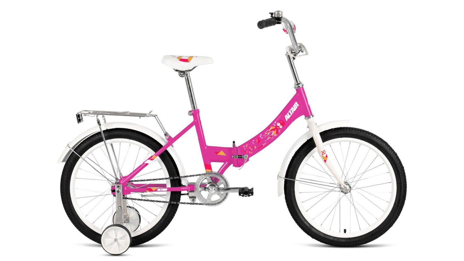 фото Детский велосипед altair city kids compact 20" 2020 (рама: 13" (рост: 115-140 см), цвет: розовый)