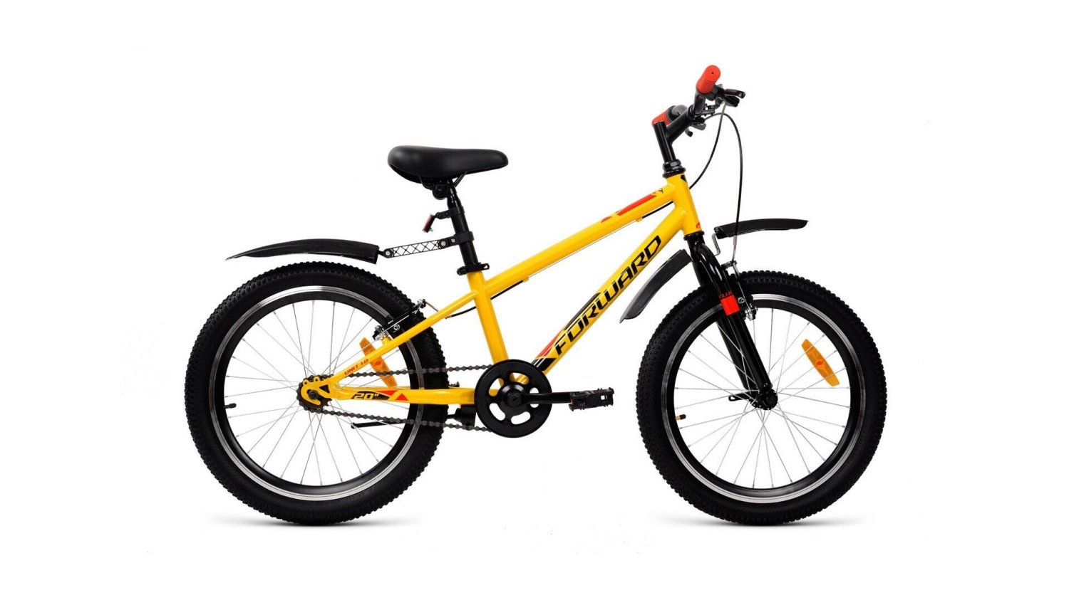 фото Детский велосипед forward unit 1.0 20" 2020 (рама: 10,5" (рост: 115-130 см), цвет: синий)