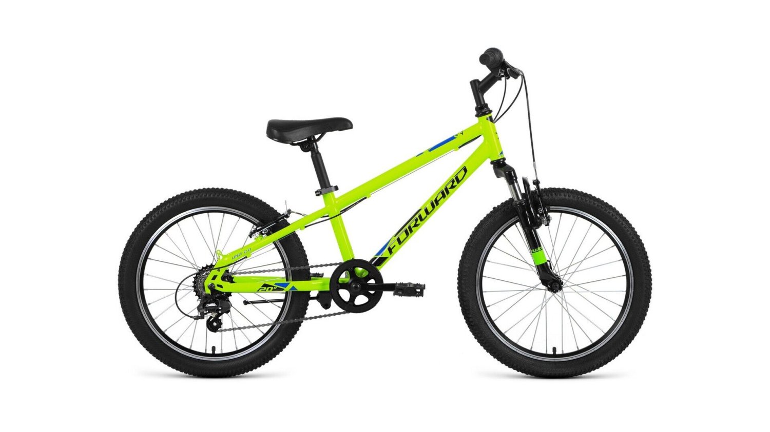 фото Детский велосипед forward unit 2.0 20" 2020 (рама: 10,5" (рост: 115-130 см), цвет: желтый/черный)