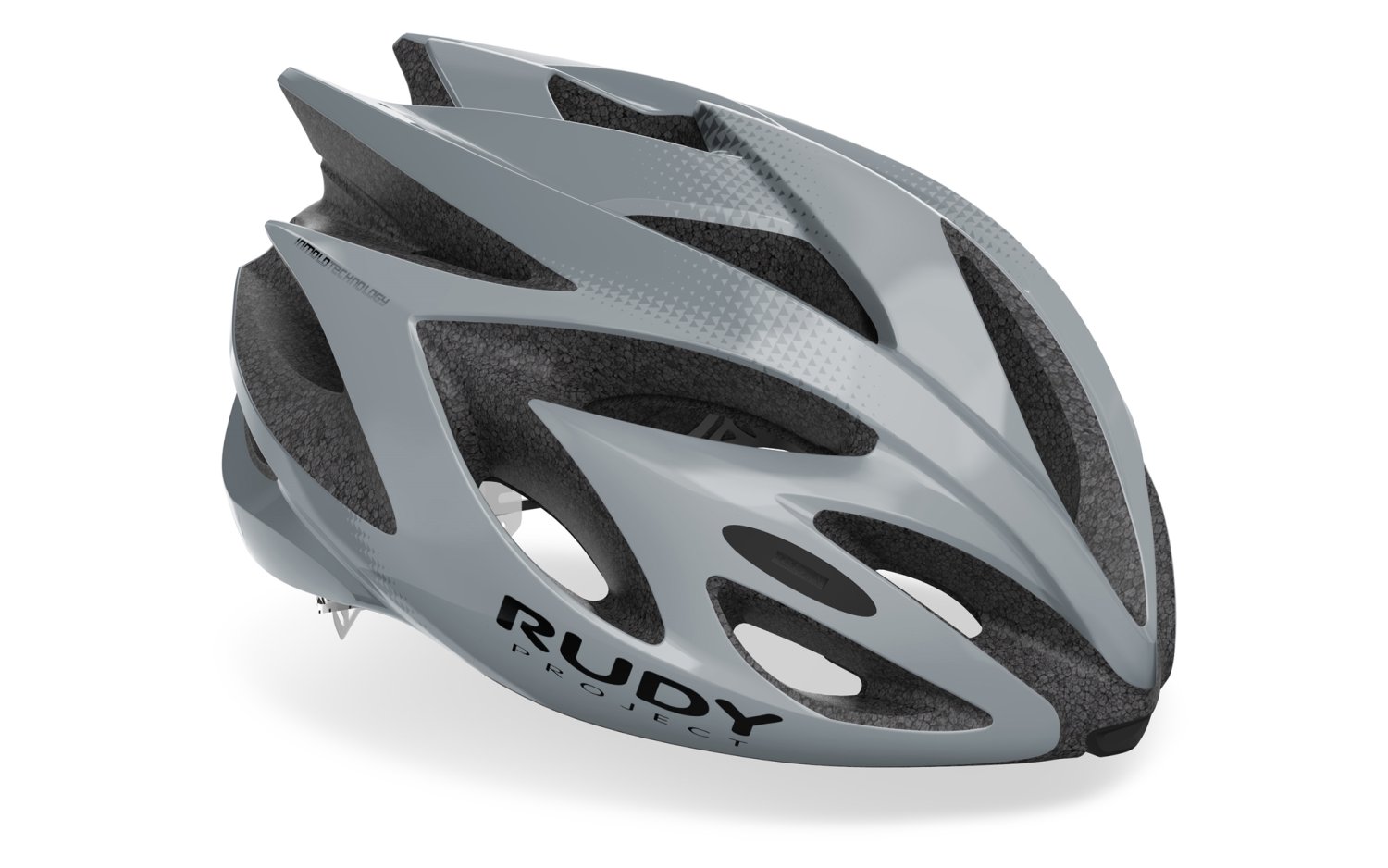 фото Велошлем rudy project rush grey/titanium shiny 2020 (размер: s (51-54 см))