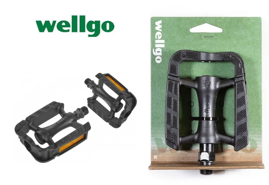 Педали велосипедные Wellgo M-246DU, CITY, 9/16", 106x81x24 мм, пластик, черный, WLGC246DU
Педали велосипедные Wellgo M-246DU, CITY, 9/16", 106x81x24 мм, пластик, черный, WLGC246DU