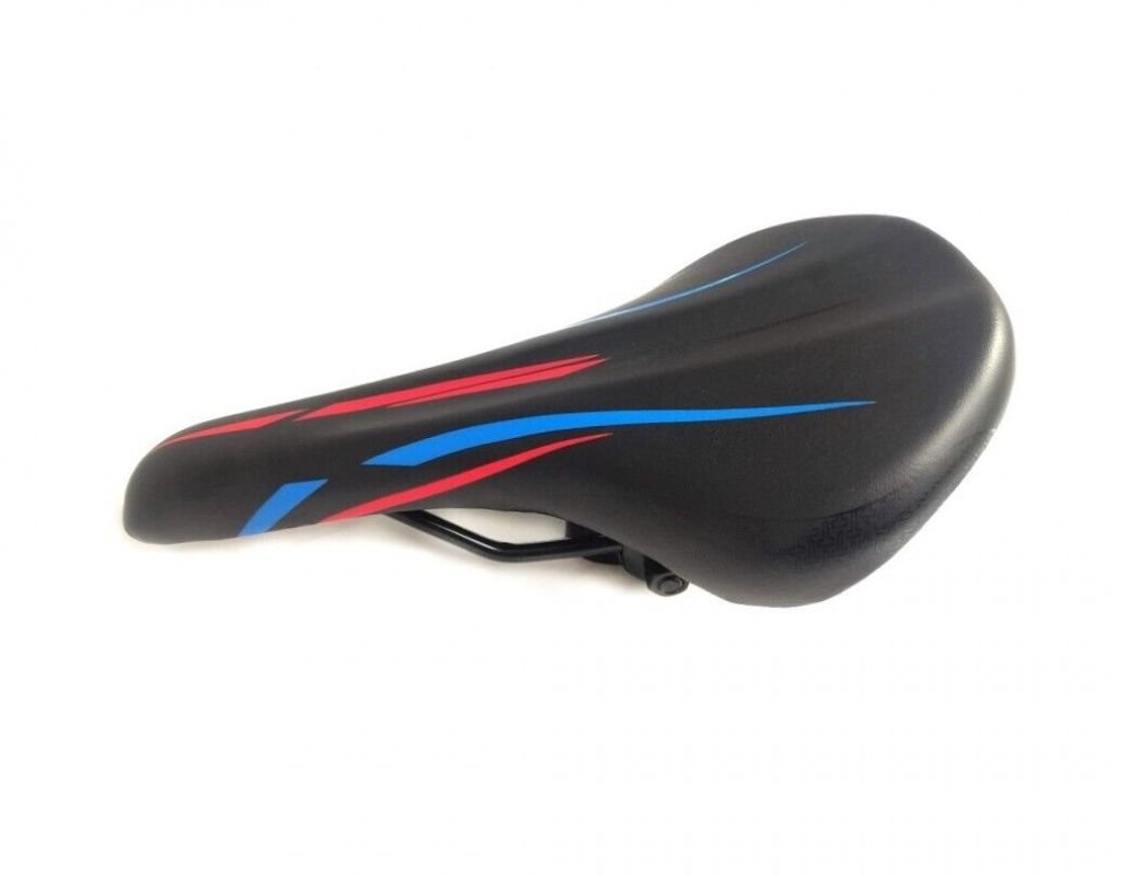 фото Седло велосипедное спортивное forward, 275*145 мм, черно-сине-красный, rsahfaz60771