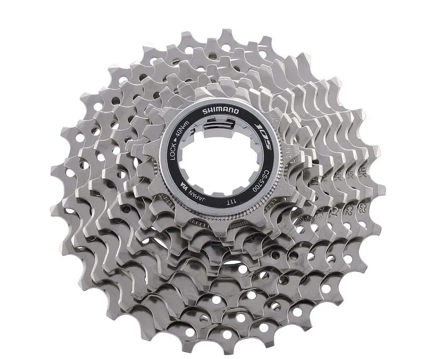 Кассета велосипедная Shimano105 CS-5700, 10 скоростей, 11-25 зубьев, серебристый, KCS570010125
Кассета велосипедная Shimano105 CS-5700, 10 скоростей, 11-25 зубьев, серебристый, KCS570010125