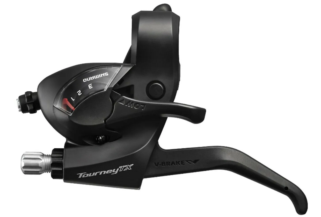 Шифтер/тормозная ручка SHIMANO TOURNEY ST-TX800-L, левый, комбинированный, 3 скорости, 22,2мм, черный, ASTTX800LBL
Шифтер/тормозная ручка SHIMANO TOURNEY ST-TX800-L, левый, комбинированный, 3 скорости, 22,2мм, черный, ASTTX800LBL