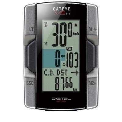 Велокомпьютер Cat Eye CC-TR210DW V3N, беспроводной, 17 функций, черный, CE1603520
Велокомпьютер Cat Eye CC-TR210DW V3N, беспроводной, 17 функций, черный, CE1603520