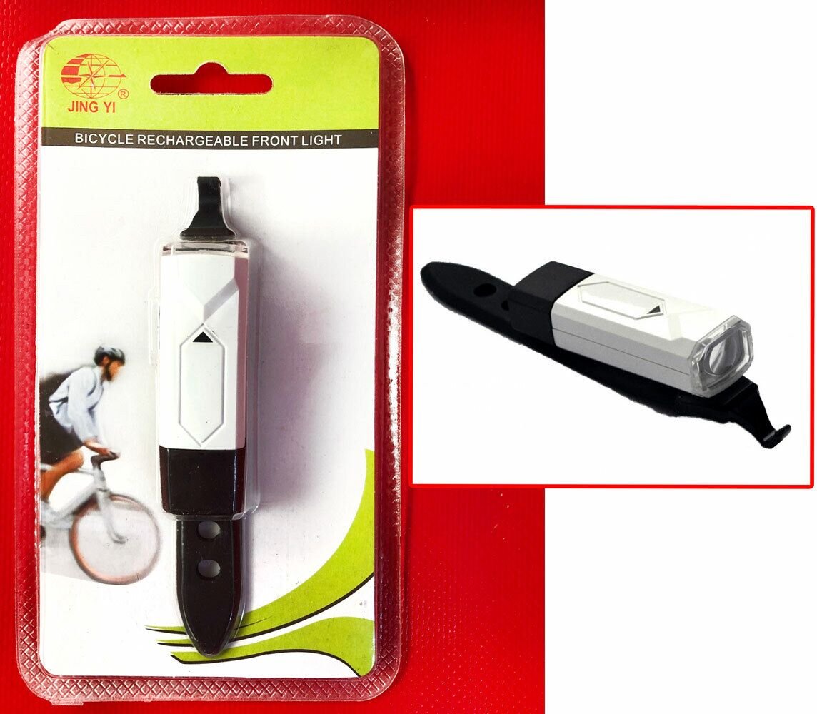 Фара велосипедная JY-6100, передняя, USB, 1 Super LED, 2 режима, черно-белый, JY-6100
Фара велосипедная JY-6100, передняя, USB, 1 Super LED, 2 режима, черно-белый, JY-6100