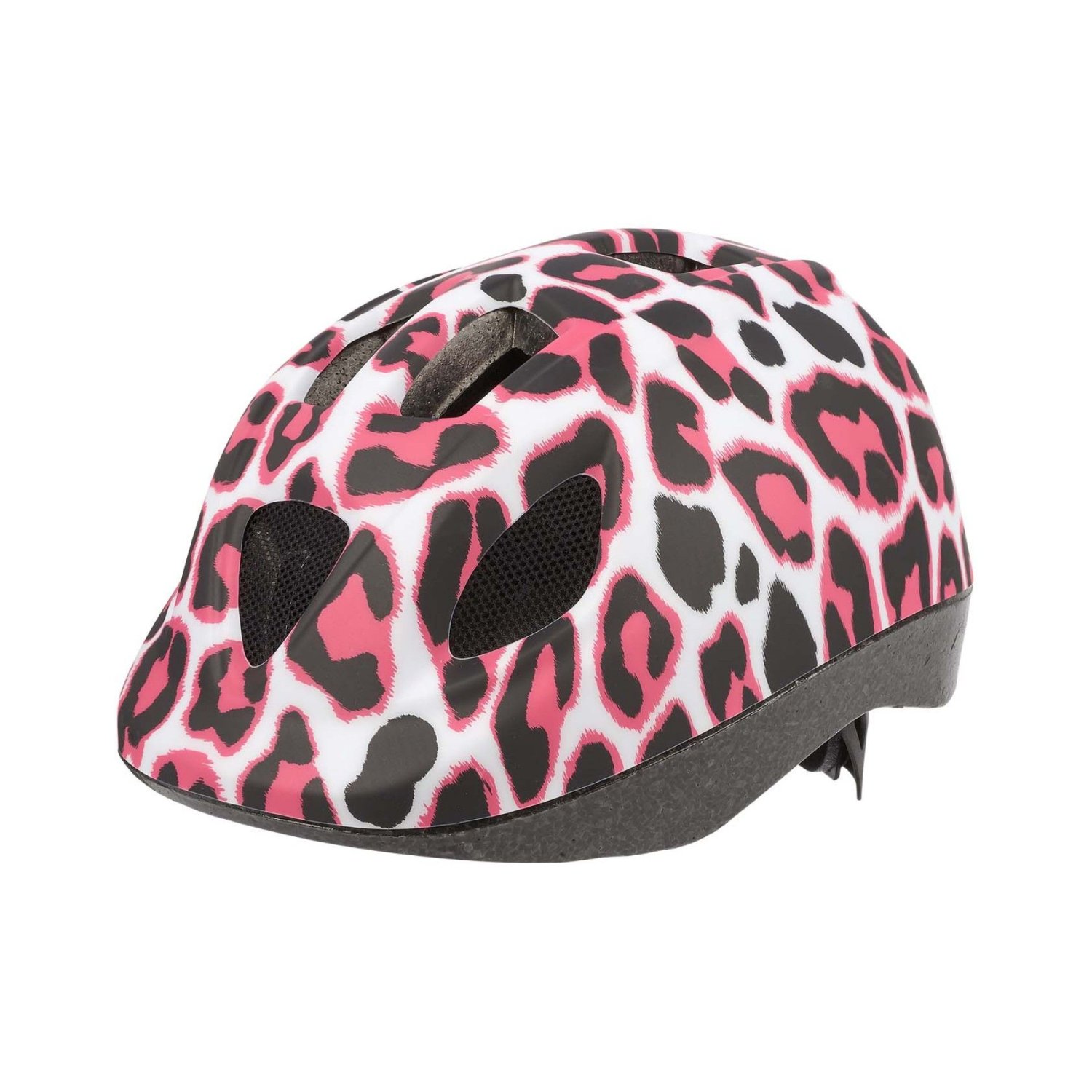 фото Шлем велосипедный детский polisport kids pinky cheetah, pink/black (размер: xs 46/53)