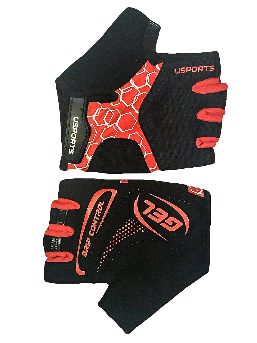 Перчатки велосипедные USPORTS SPORT RACE GEL, лайкра, с петельками, GEL усиленный, на липучке, черно-красные, 08-202421
Перчатки велосипедные USPORTS SPORT RACE GEL, лайкра, с петельками, GEL усиленный, на липучке, черно-красные, 08-202421