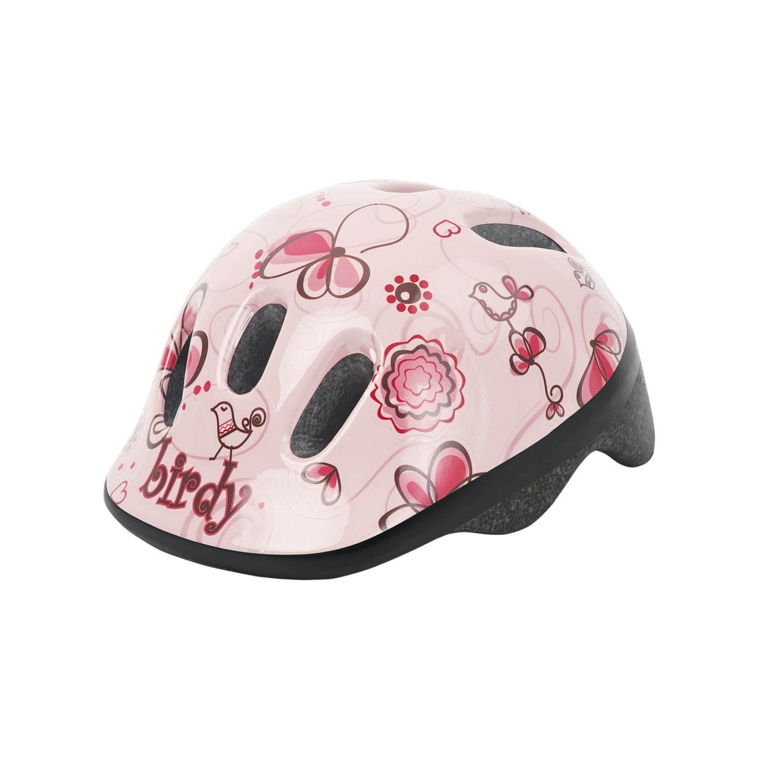 фото Шлем велосипедный детский polisport birdy, cream/pink (размер: xxs (обхват головы: 44-48 см))