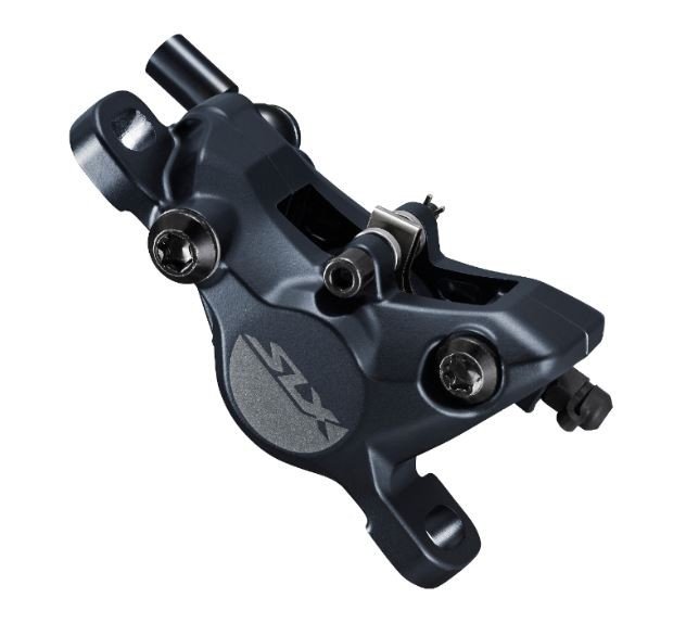 Калипер велосипедный Shimano SLX M7100, гидравлика, post mount, колодки J04C, с кулером, без адаптера, IBRM7100MPMF
Калипер велосипедный Shimano SLX M7100, гидравлика, post mount, колодки J04C, с кулером, без адаптера, IBRM7100MPMF