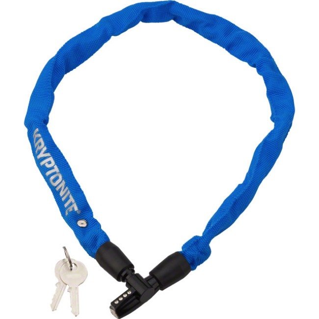 фото Замок велосипедный kryptonite keeper 465 key chain, 4x65cm, синий, 720018002550