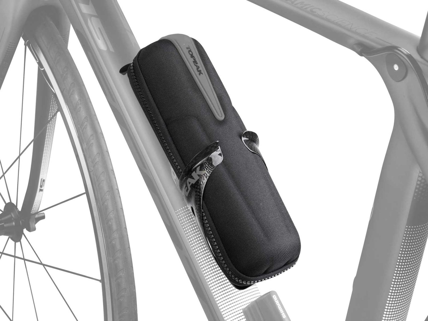 фото Чехол велосипедных инструментов topeak cagepack xl, в флягодержатель, 0,9 л, gray, tc2300bg