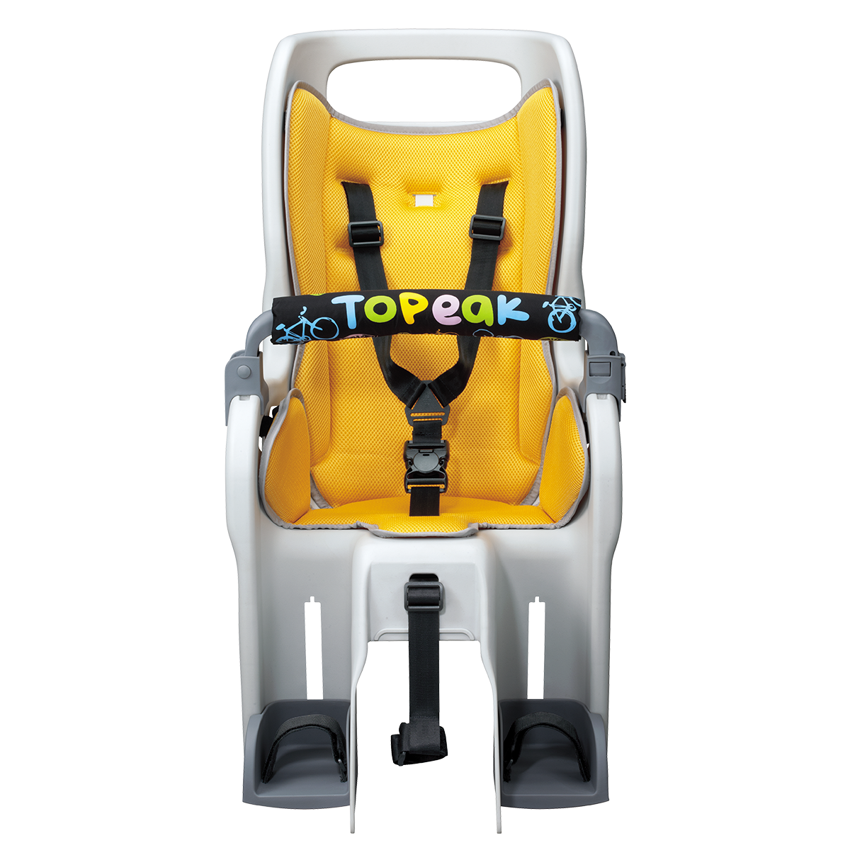 фото Детское велокресло topeak babyseat ii & babyseat ii rack (non-disc), с багажником, для 26"/27.5" (650b)/700c, tcs2204