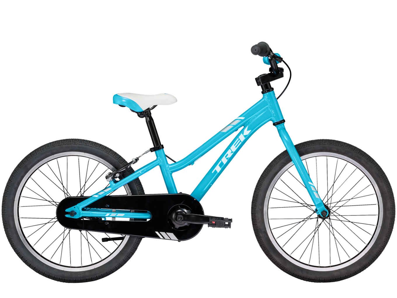 фото Детский велосипед trek precaliber ss cst girl 20" 2019 (возраст: 6-9лет (рост: 120-140см), цвет: california sky blue)