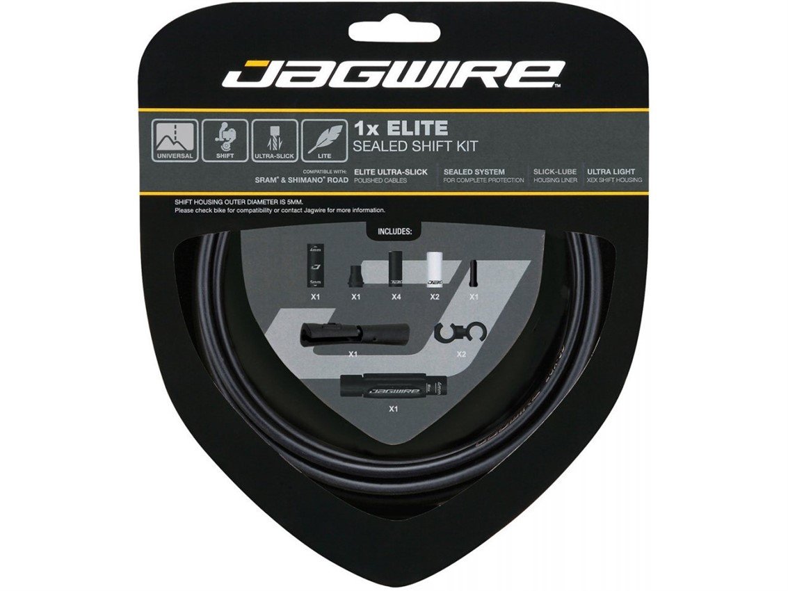 Велосипедный набор рубашек и тросиков переключения JAGWIRE Sport Shift Kit 2X, черный, UCK302
Велосипедный набор рубашек и тросиков переключения JAGWIRE Sport Shift Kit 2X, черный, UCK302