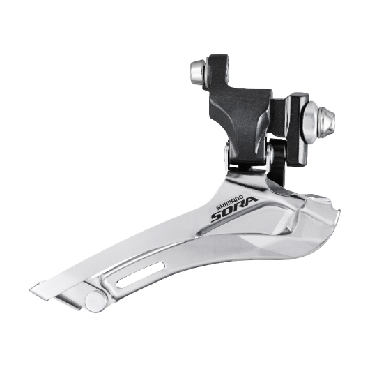 Переключатель велосипедный SHIMANO SORA FD-3500, передний, 2х9, универсальная тяга, AFD3500F
Переключатель велосипедный SHIMANO SORA FD-3500, передний, 2х9, универсальная тяга, AFD3500F