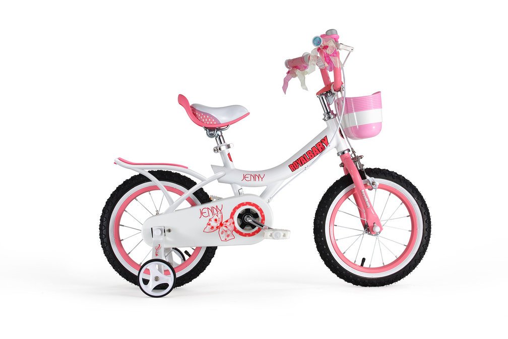 фото Детский велосипед royal baby jenny princess girl steel 20" (возраст: 5-9лет (рост: 120-150см), цвет: белый)