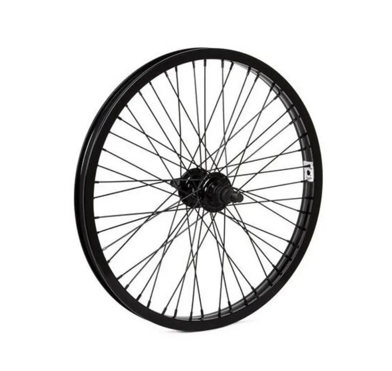 Колесо велосипедное, 20", переднее, BMX, обод алюминий, усиленный, 48 спиц, втулка на гайках, черный, УТ00018871
Колесо велосипедное, 20", переднее, BMX, обод алюминий, усиленный, 48 спиц, втулка на гайках, черный, УТ00018871