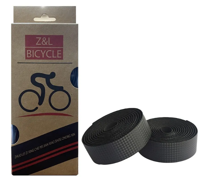 Обмотка на руль велосипедная Z&L Bicycle, полиуретан, 30х1970 мм, с торцевыми заглушками, черный карбон, Чёрный
Обмотка на руль велосипедная Z&L Bicycle, полиуретан, 30х1970 мм, с торцевыми заглушками, черный карбон, Чёрный