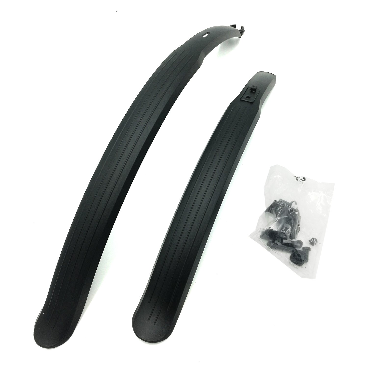 фото Крылья велосипедные gros, 26"-28", пластик, чёрный, sw-668f/r