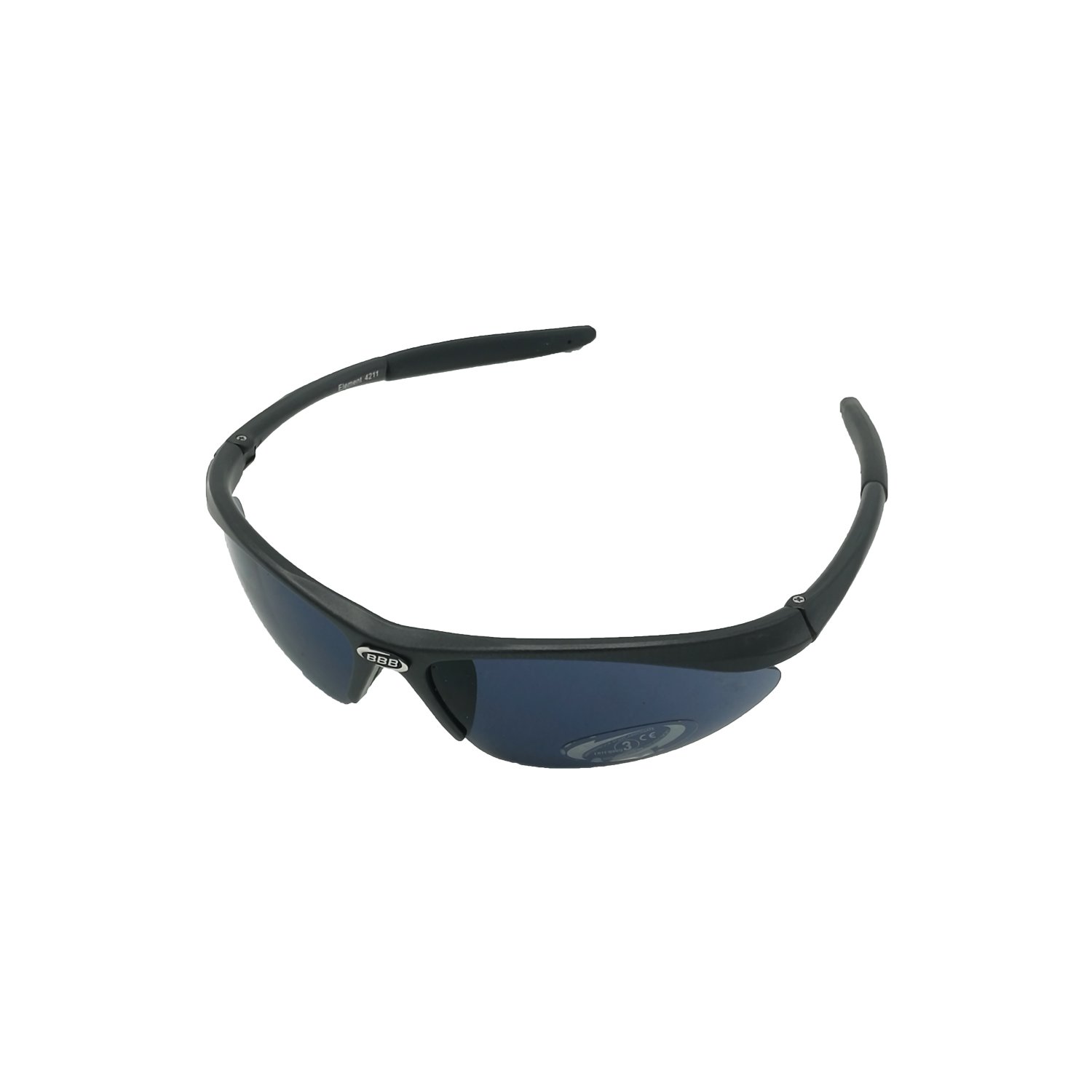 фото Очки велосипедные bbb basics element pc, солнцезащитные, smoke lens black, bsg-42