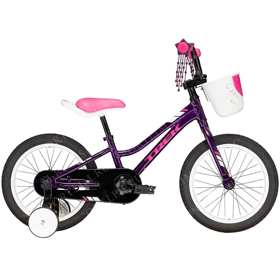 фото Детский велосипед trek precaliber 16 girls kds 16" 2019 (возраст: 4-6 лет (рост: 100-117см), цвет: purple lotus)