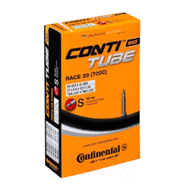 Камера велосипедная Continental d'Aria Race 28" (700x25), Presta 42 mm, 0181781
Камера велосипедная Continental d'Aria Race 28" (700x25), Presta 42 mm, 0181781