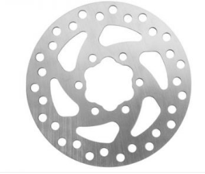 фото Ротор велосипедный elvedes для bmx, ø 120 мм. материал ротора: нержавеющая сталь. в комплекте: 1 ротор и 6 болтов