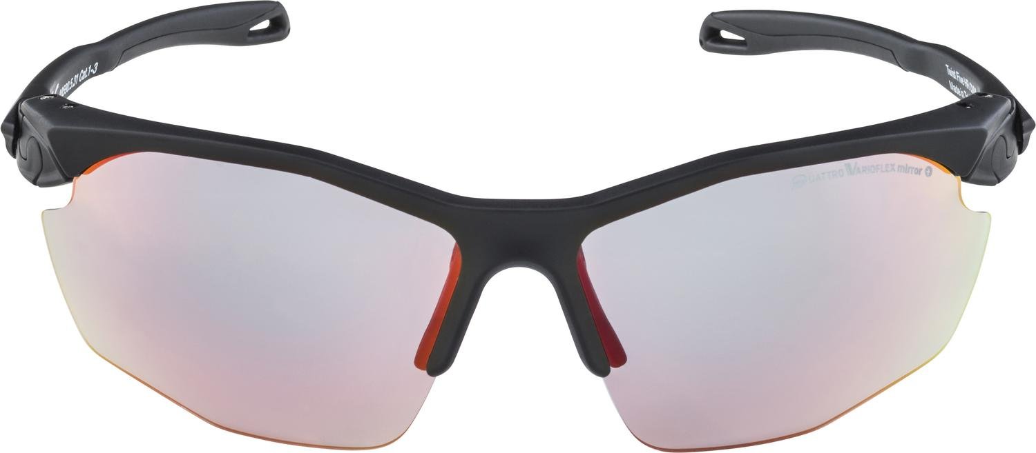 фото Очки велосипедные alpina twist five hr qvm+, black matt/rainbow mirror, a85905_31