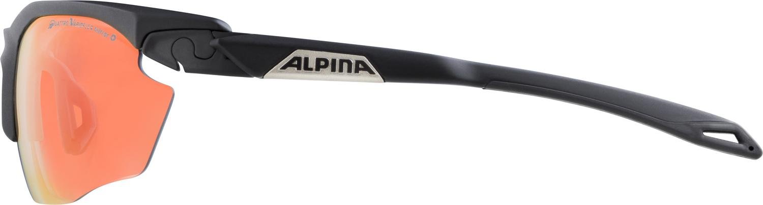 фото Очки велосипедные alpina twist five hr qvm+, black matt/rainbow mirror, a85905_31