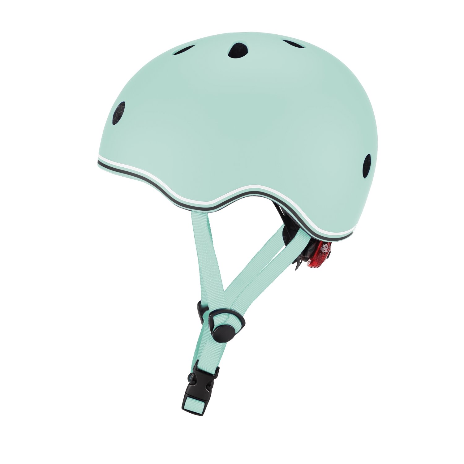 фото Шлем велосипедный globber go up lights, детский, мятный (размер: xxs/xs (45-51cm))