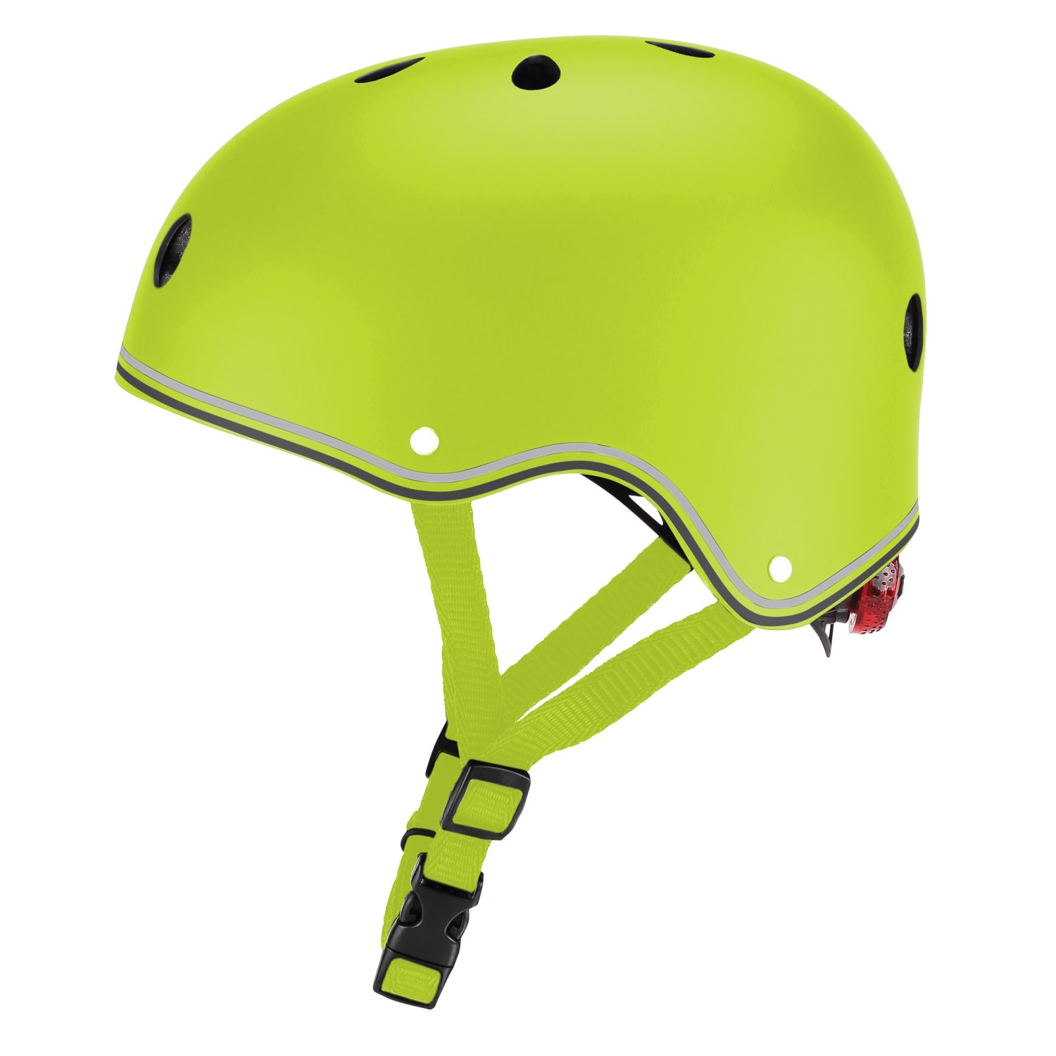 фото Шлем велосипедный globber primo lights, детский, зеленый (размер: xs/s (48-53cm))