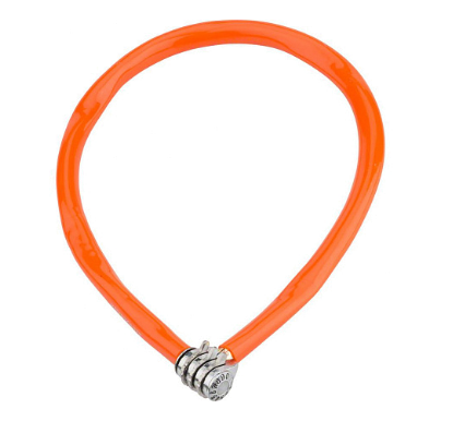 фото Замок велосипедный kryptonite keeper 665 combo cbl 6x65cm, orange, 2020