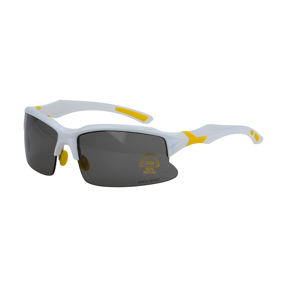 фото Очки велосипедные vinca sport, c серыми линзами, vg 108 white/lime